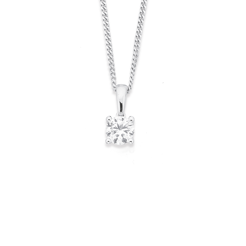 Exclusive White Gold 18K Necklace Diamond for Her For Sale at 1stDibs