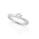 18ct White Gold .50ct Diamond Solitaire Ring