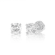 18ct White Gold Studs Total Diamond Weight=.75ct