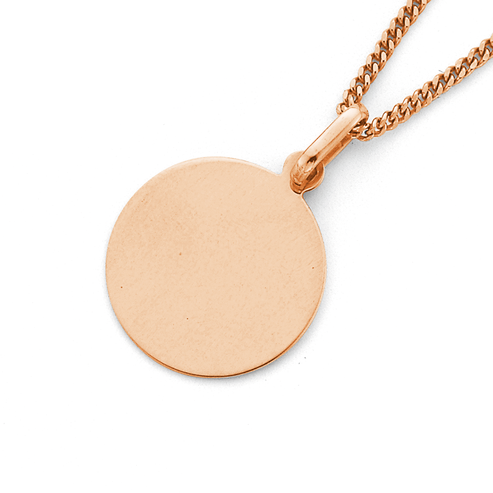 Custom Engraved Tiny Disc Necklace – Shlomit Ofir