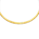 9ct 40-44cm Two Tone Reversable Omega Chain