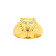 9ct Diamond Lion Ring