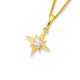 9ct Diamond Star Pendant