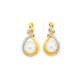 9ct Freshwater  Pearl and Diamond Earrings