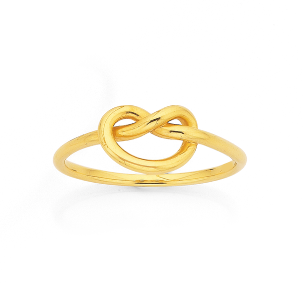 9ct Love Me Knot Ring