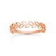 9ct Rose Gold Leaves Ring