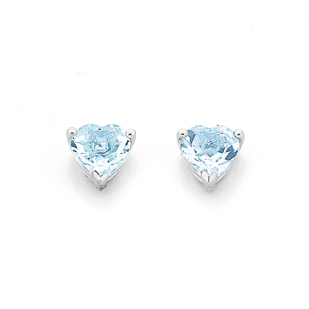Tiffany & Co. Soleste Aquamarine Diamond Earrings in Platinum 0.20 CTW by  WP Diamonds – myGemma| NZ | Item #106459