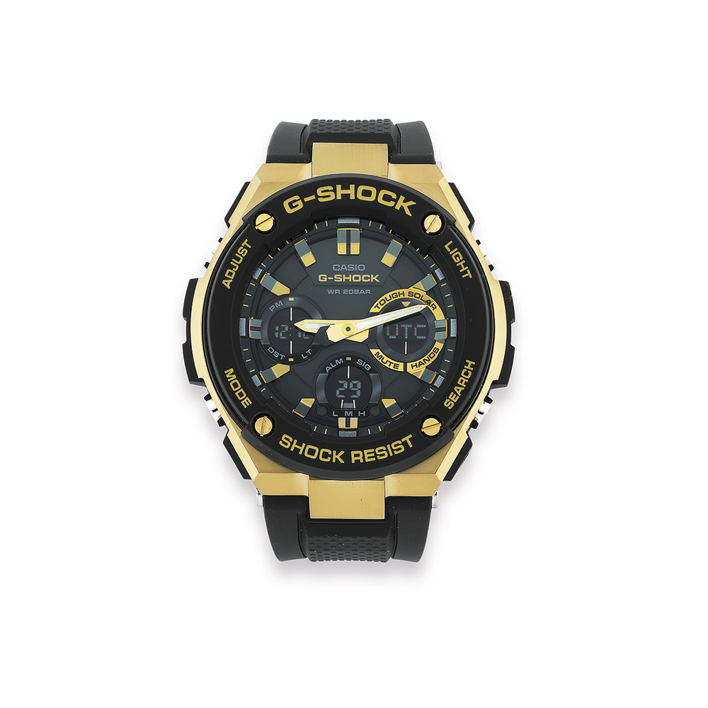 Casio G Shock G-steel Solar Watch in Black