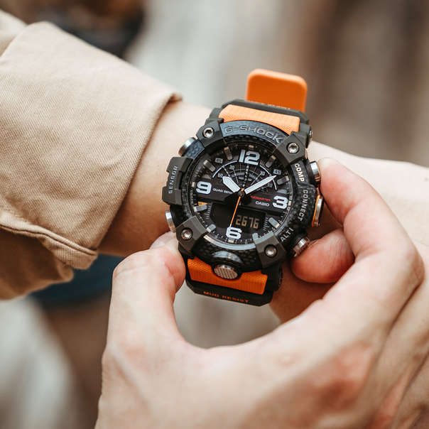 Casio G-Shock Mudmaster Carbon Core Quad Sensor Watch