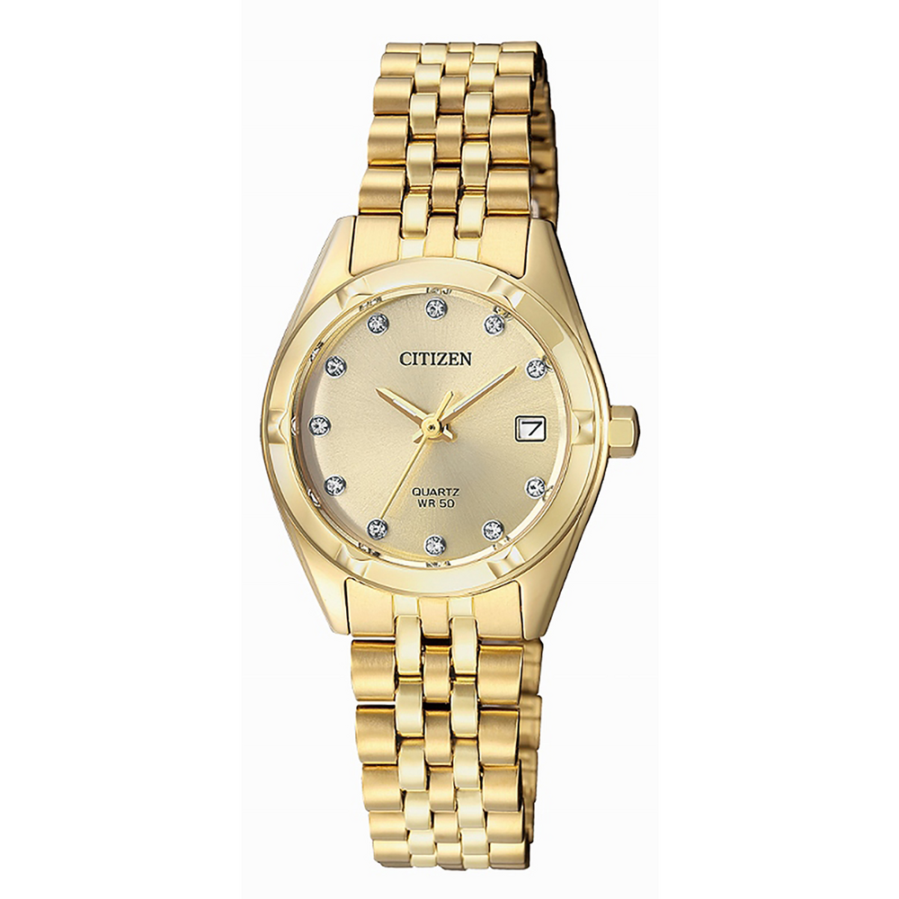 Citizen Ladies Watch Eu6052-53p in Gold Stewart Dawsons