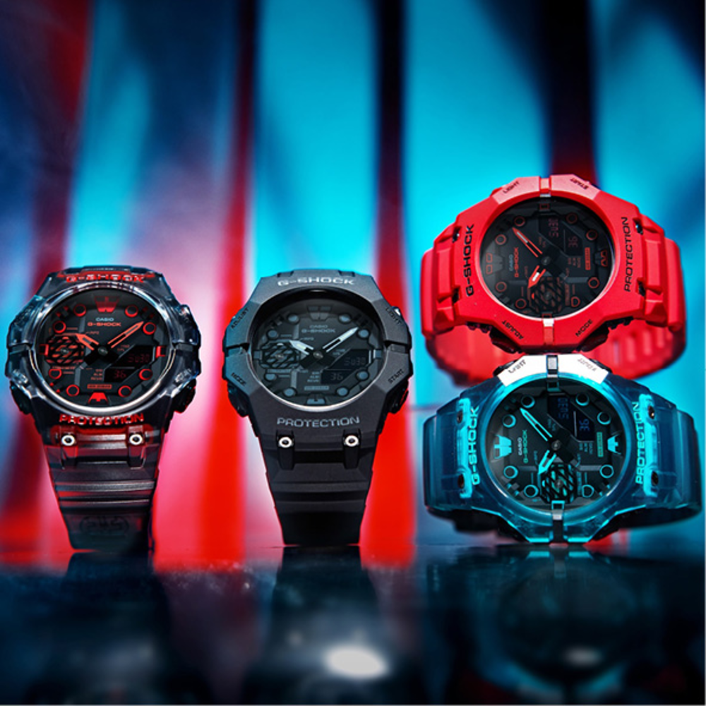 G-shock Analogue/digital Watch in Red