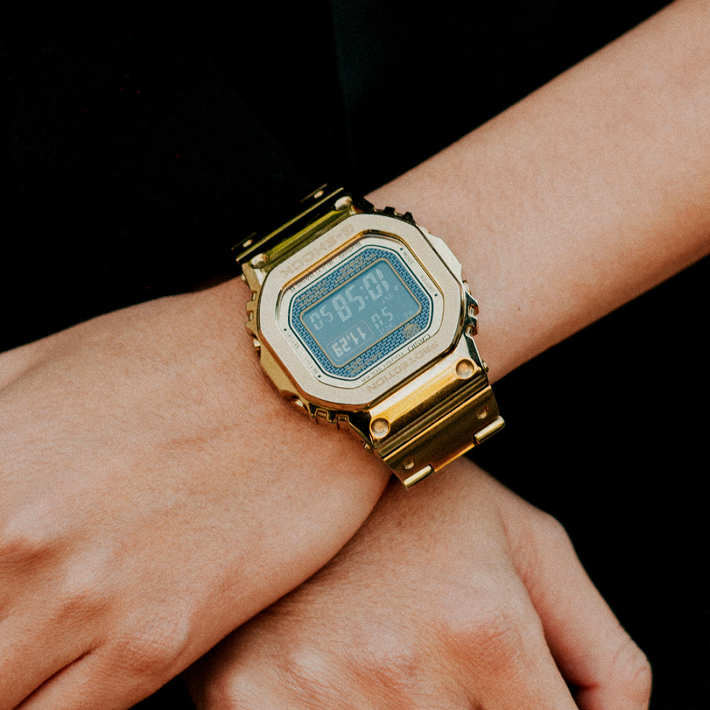 g shock full gold