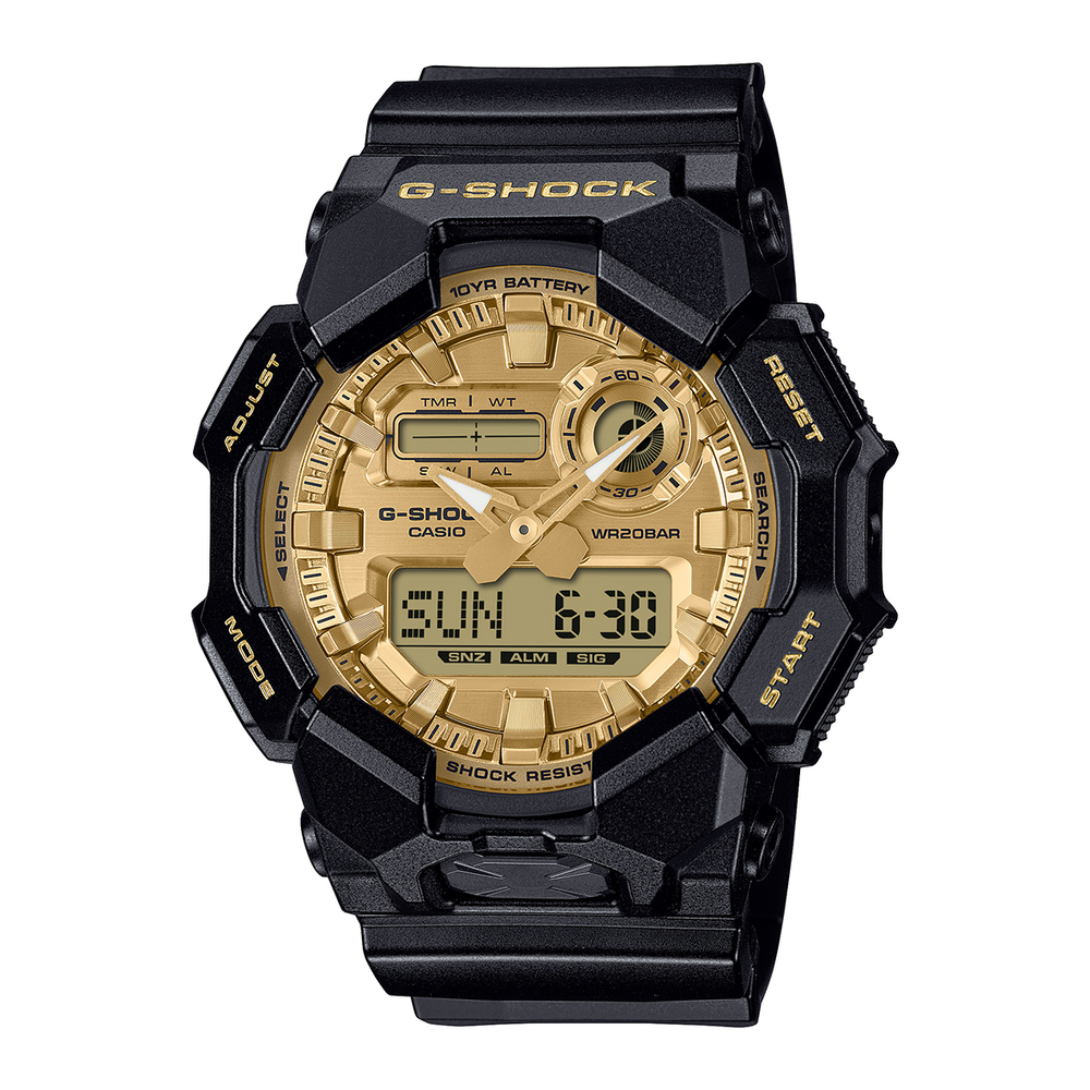 G-shock Mens Analogue / Digital Watch Ga140gb-1a1 in Black