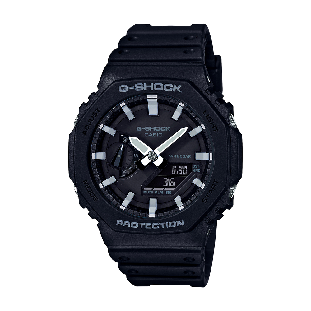 G-shock Mens Analogue Digital Carbon Core Watch Ga2100-1a in