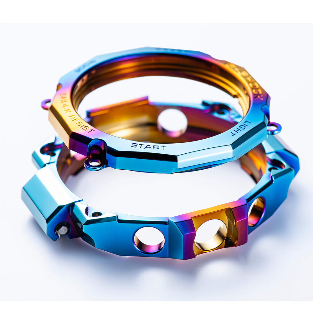 G Shock Mtg B00ph 2a Blue Phoenix With Rainbow Ip Mtgb00ph 2a Watches Stewart Dawsons