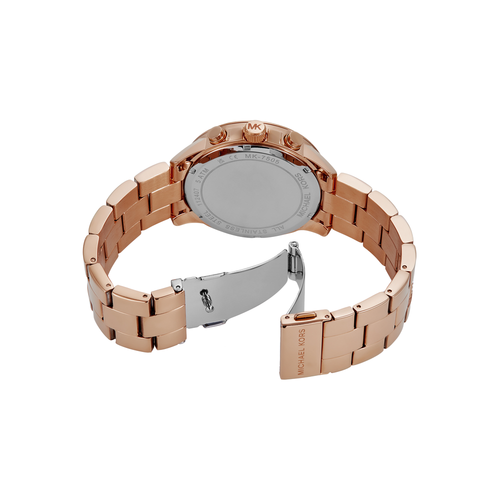 【新品】マイケルコース Brynn MK7505 ローズゴールド Michael Kors Brynn Chronograph Rose Gold-Tone Stainless