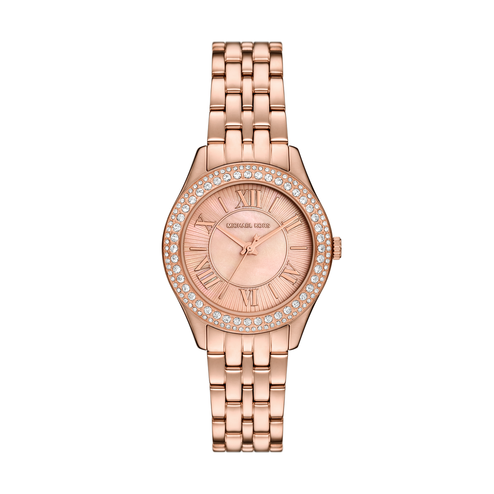 Michael Kors Mini Harlowe Ladies Watch Mk4845 in Rose | Stewart