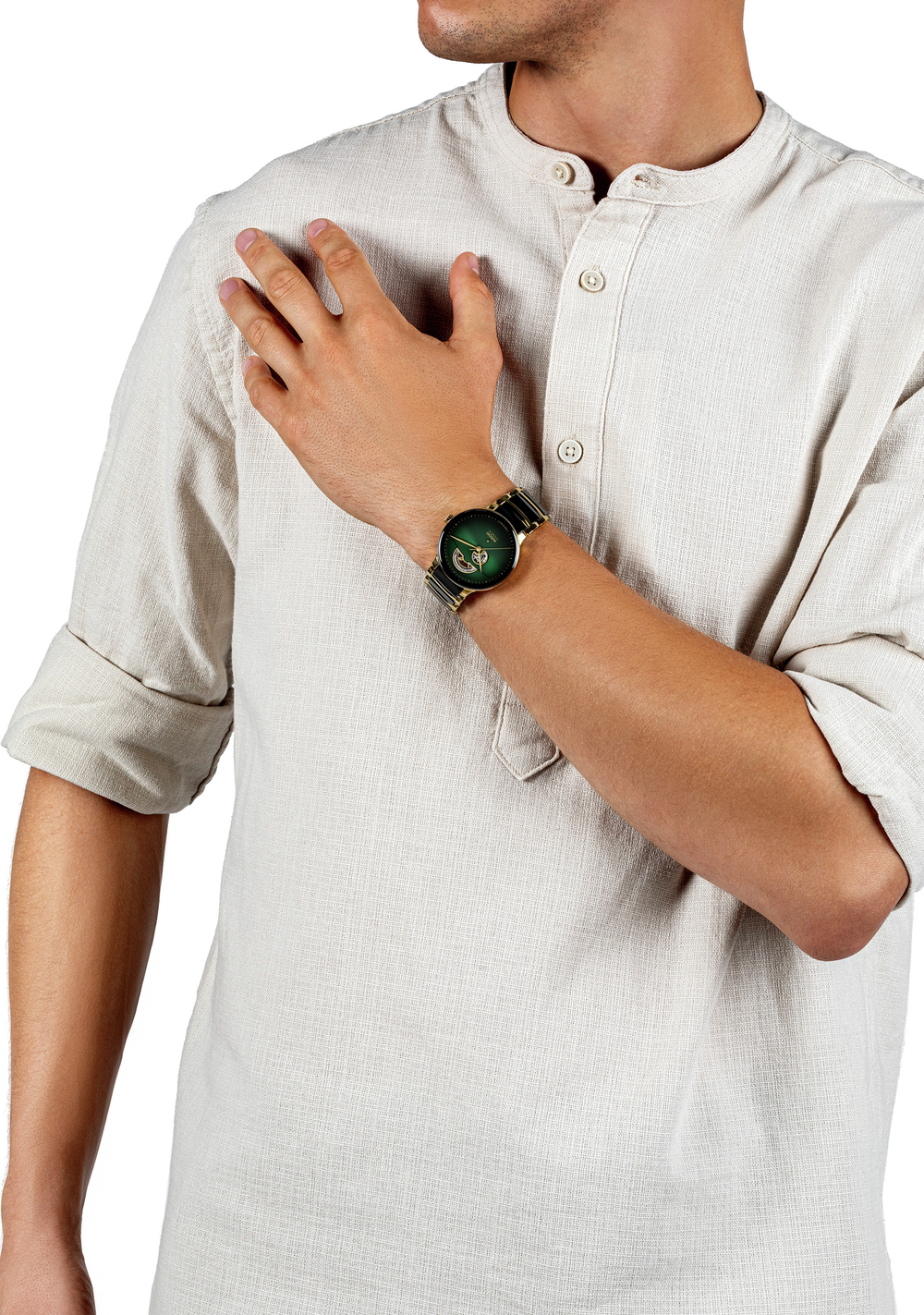 Rado 183 ロデオ First Look: The Olive-Green Rado Captain Cook High-Tech