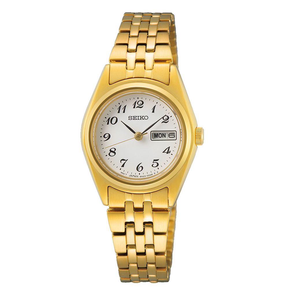 Seiko Ladies Watch Sur440p-9 in Gold Stewart Dawsons