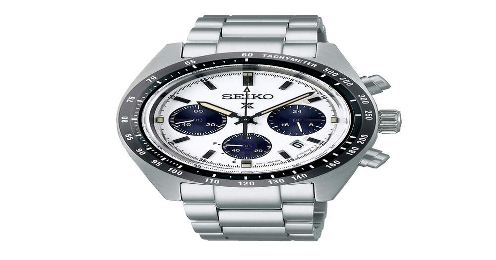 Seiko Prospex Speedtimer Solar Chronograph Ssc813p in Silver