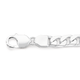 Sterling Silver 21cm Open Curb Bracelet