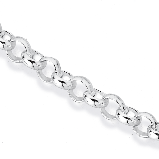 Sterling Silver 50cm Belcher Chain