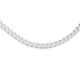 Sterling Silver 60cm Diamond Cut Curb Chain