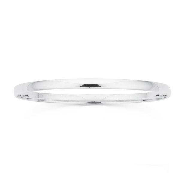 Sterling Silver 63mm Seamless Bangle