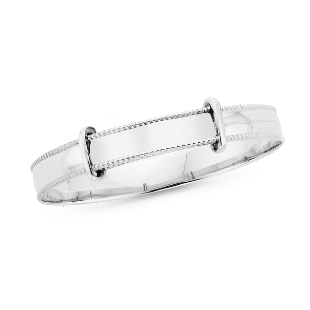 Sterling Silver Baby Expander Bangle
