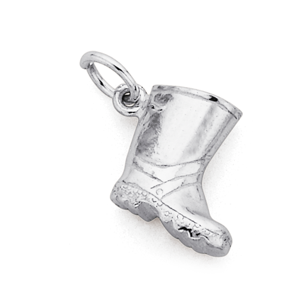 Sterling Silver Gumboot Charm