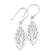 Sterling Silver Marquirse Leaf Earrings