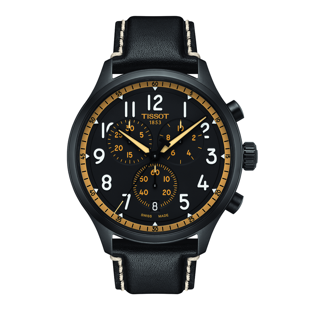tissot chrono xl classic black