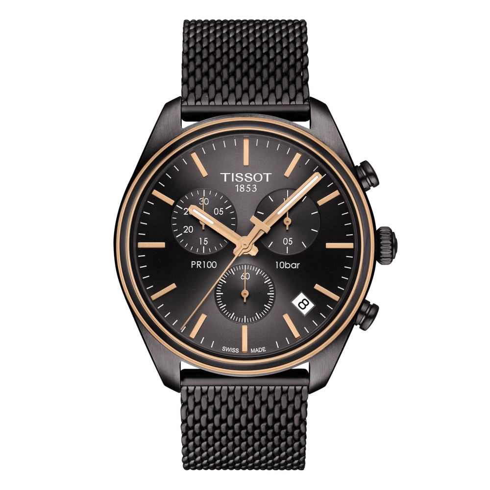 Tissot Pr 100 Chronograph Watch T1504171104100 | Stewart Dawsons