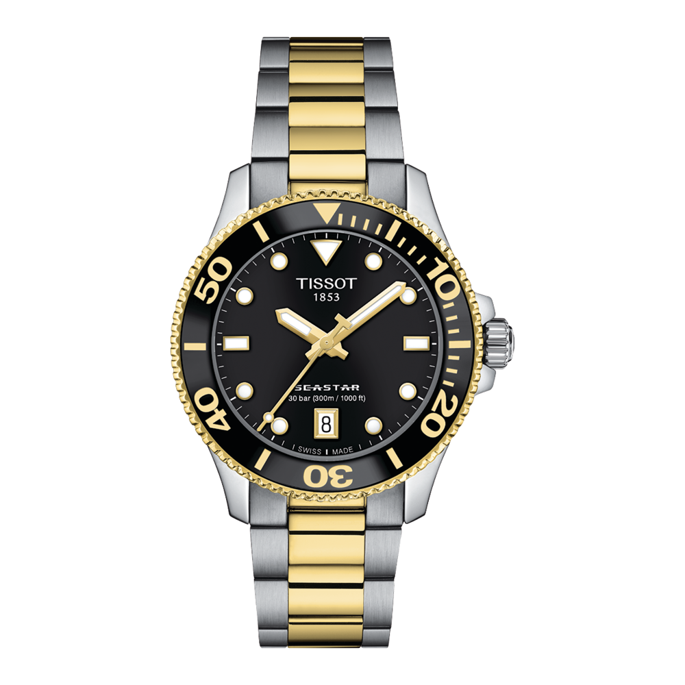 Tissot Seastar Watch T1204102205100 in Silver | Stewart Dawsons
