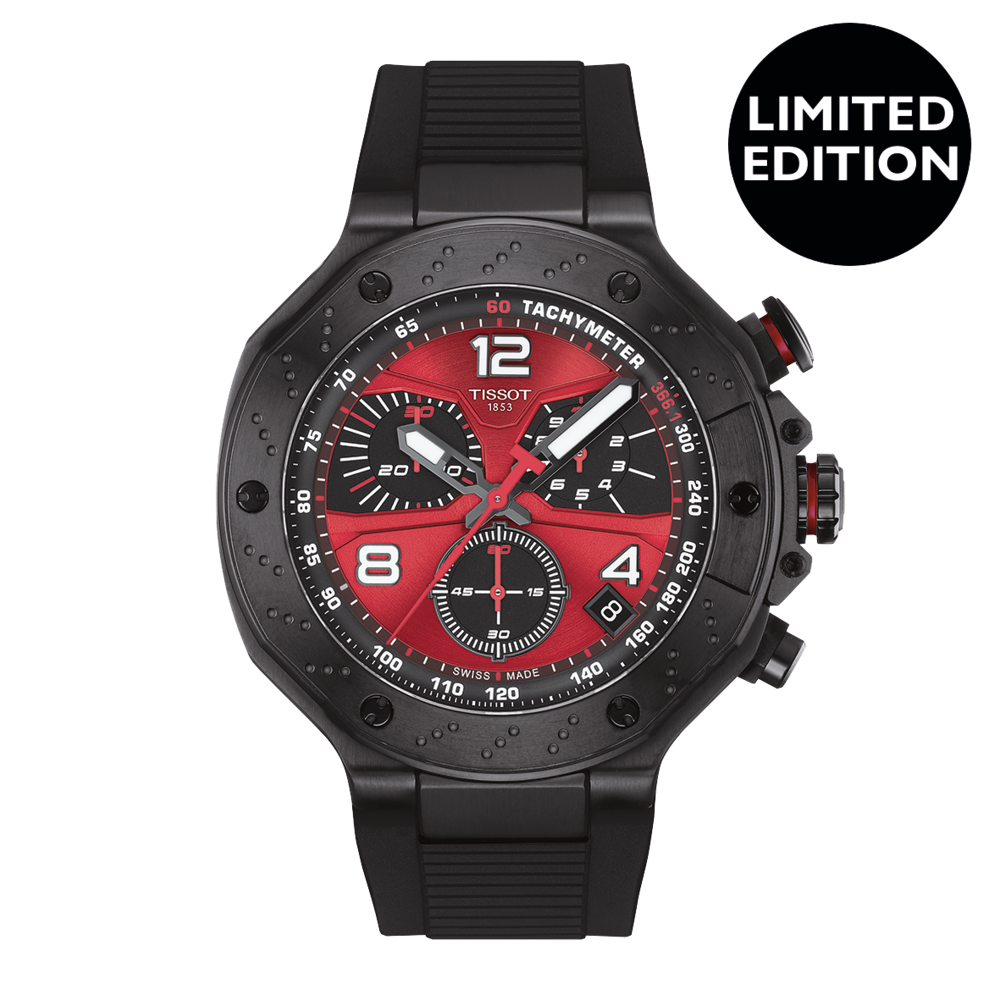 Tissot T-race Motogp 2026 45mm T1414173742200 in Black | Stewart